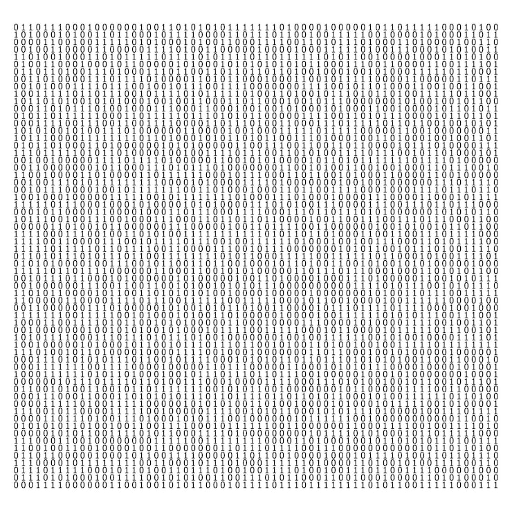 Vector design elements binary computer code halftone pattern dark background vector illustration eps 10 frame with digital data cryptography texture for technology electronic network algorithm