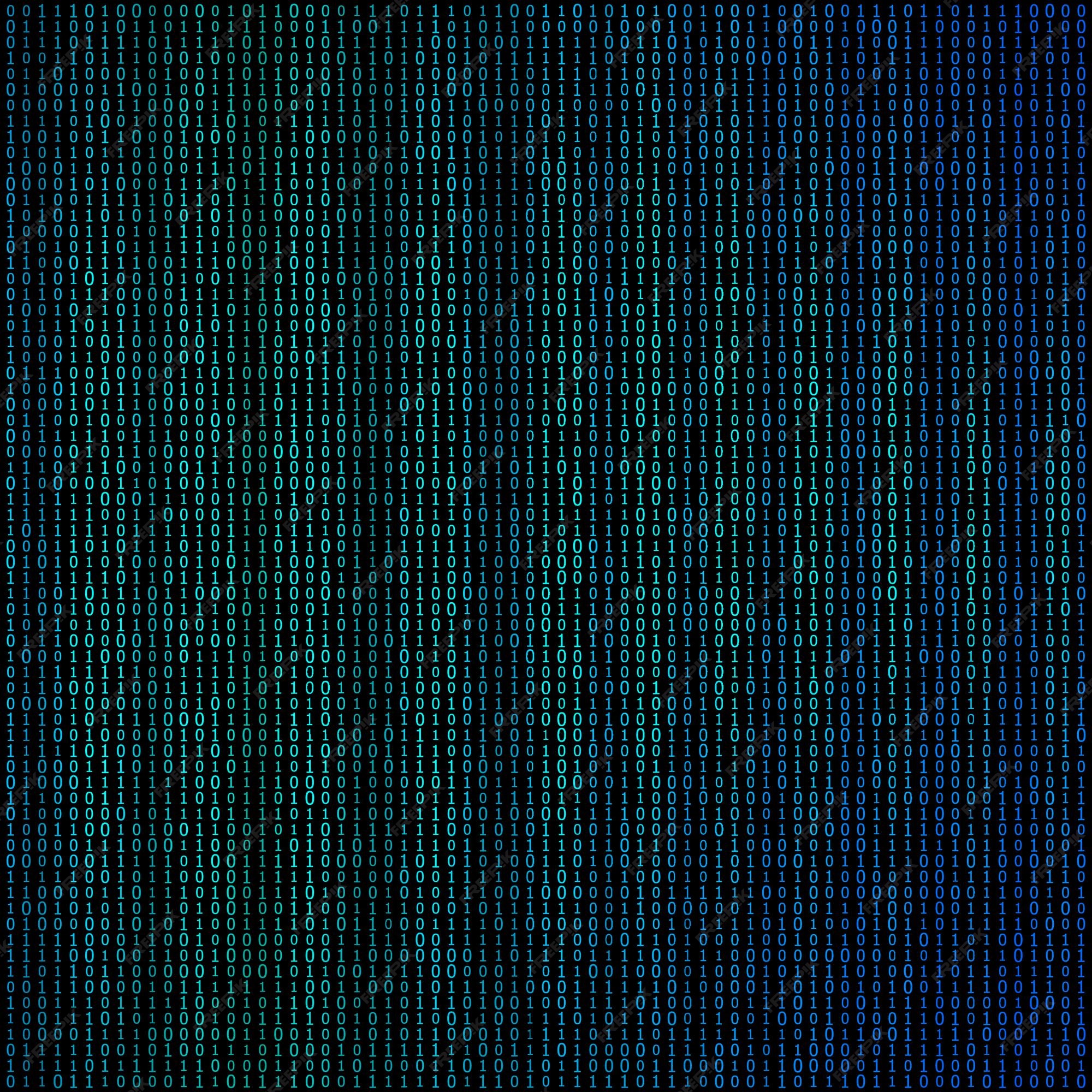 Premium Vector | Design elements binary computer code halftone pattern ...