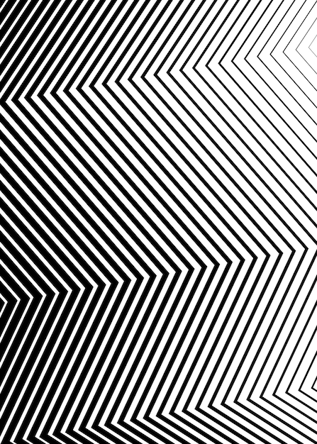 Design elements Curved sharp corners many streak Abstract vertical broken stripes on white background isolated Creative band art Vector illustration EPS 10 Black lines created using Blend Tool