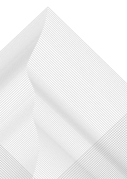 Вектор Элементы дизайна изогнутые острые углы волной многих линий абстрактные вертикальные ломаные полосы на белом фоне изолированы креативное линейное искусство векторная иллюстрация eps 10 черная линия, созданная с помощью инструмента blend tool
