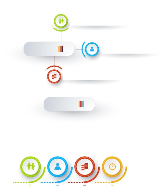 Элементы дизайна в стиле инфографики фон шаблон бизнес-презентации векторная иллюстрация EPS 10 для диаграммы процесс сервисная компания инвестиционно-банковская тема веб-баннеры отчет фирменный макет