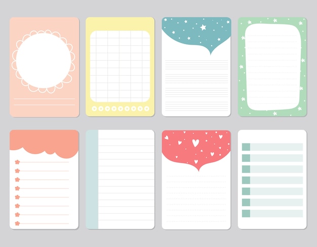 design elements for notebook