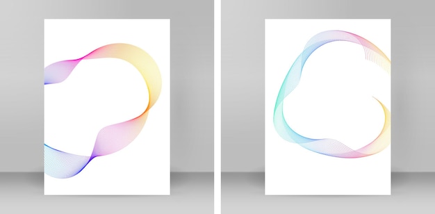 Элементы дизайна кольцевой круг элегантная рамка границы абстрактный круговой элемент логотипа на белом фоне изолированы