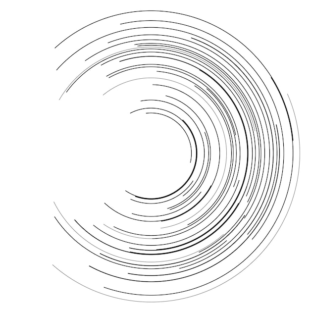 Элементы дизайна Кольцевой круг элегантная рамка границы Абстрактный круговой элемент логотипа на белом фоне изолирован Креативное искусство Векторная иллюстрация EPS 10 цифровая для продвижения нового продукта