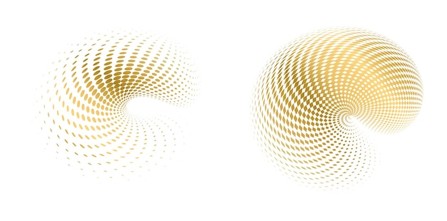 design elements symbol editable color halftone frame dot circle pattern swirl on white background vector illustration eps 10 frame with black random dots round border icon using halftone circle dots