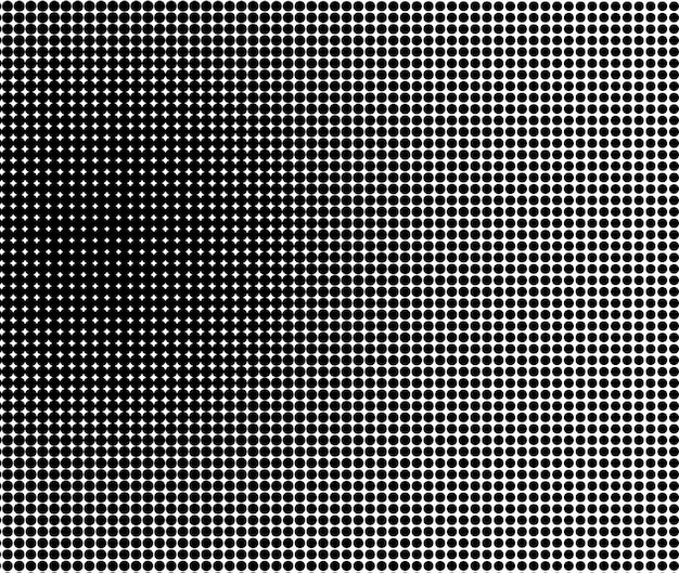 デザイン要素のシンボル 白い背景の編集可能なカラー ハーフトーン フレーム ドット サークル パターン ベクトル イラスト eps 10 フレーム黒のランダムなドット 丸い境界線 ハーフトーン サークル ドット テキストを使用したアイコン