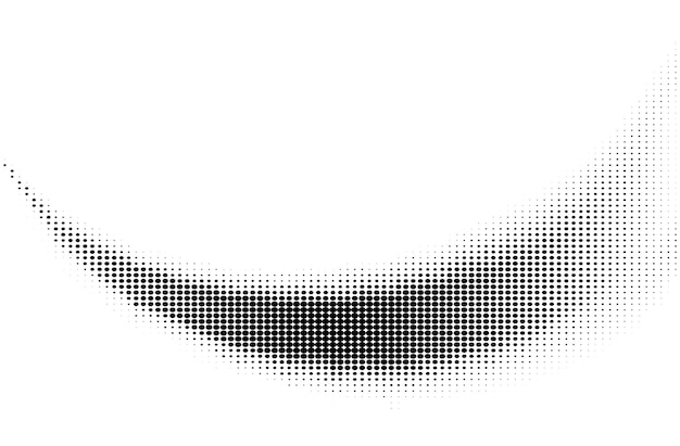 Design elements symbol Editable icon Halftone circles halftone dot pattern on white background