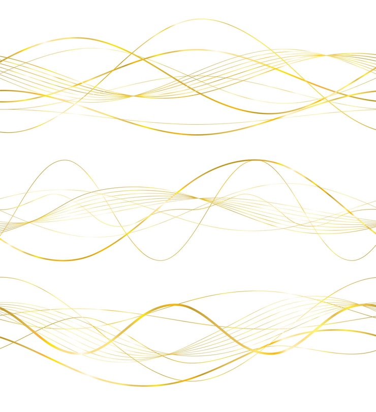 Vector design elements wave of many glittering lines abstract vertical glow wavy stripes on white background isolated creative line art vector illustration eps 10 art deco style for wedding invitation