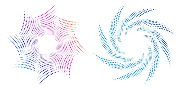 Design elements wave of many lines circle ring abstract vertical wavy stripes on white background isolated vector illustration eps 10 colorful waves with lines created using blend too