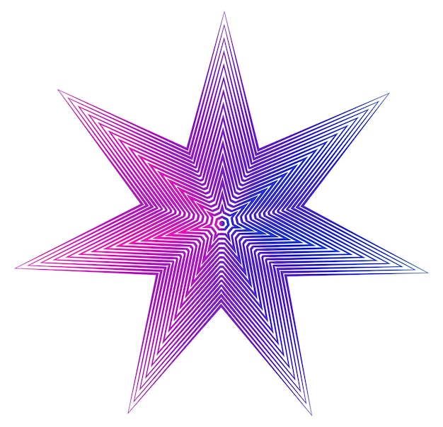 design elements wave of many purple lines circle ring abstract vertical wavy stripes on white background isolated vector illustration eps 10 colourful waves with lines created using blend tool
