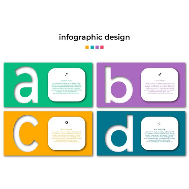 デザインインフォグラフィックテンプレートビジネスベクトル
