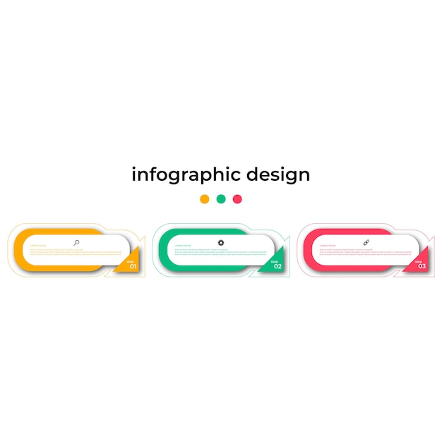 デザインインフォグラフィックテンプレートビジネスベクトル