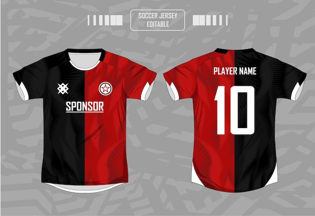 Design jersey klaar voor subliem