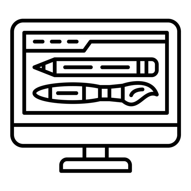 デザインラインイラスト