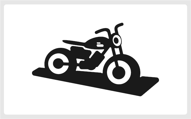 design logo vintage motorcycle