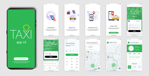 Design of the Mobile Application, UI UX.