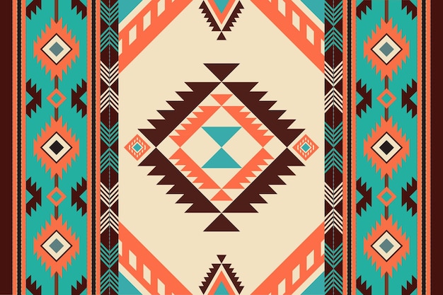Vector a design for a rug by person