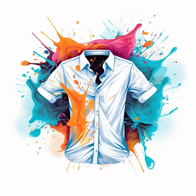 design shirt template vector fashion front illustration wear white men clothes clothing