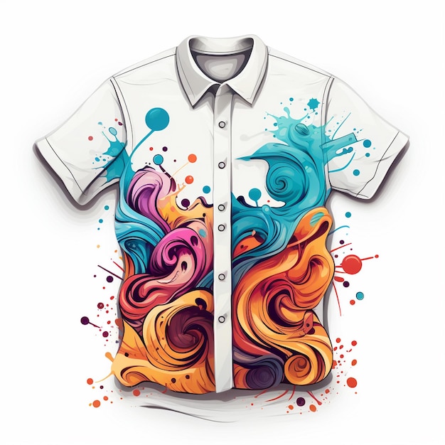 design shirt template vector fashion front illustration wear white men clothes clothing