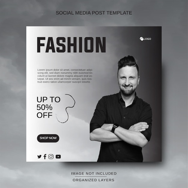 Design social media post fashion sale