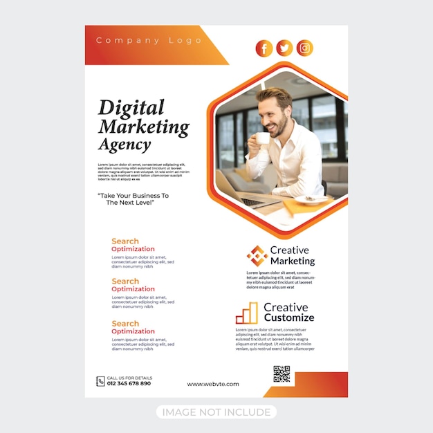 design template for creative business agency