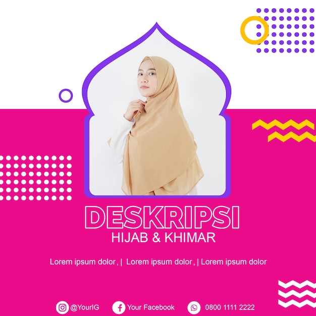 Design Template Muslim Wear 5