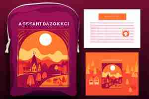 Vector design templates back to school