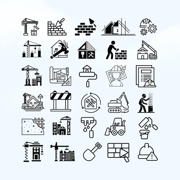 design vector Contruction Building