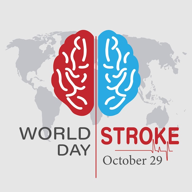 Design of the World Stroke Day banner