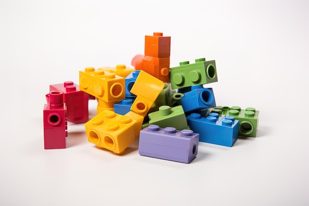 designer Building Blocks isolated