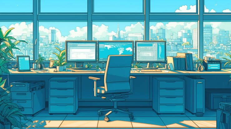 Vector designing the ideal office environment