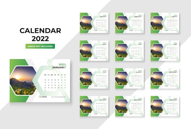 Calendario da tavolo 2022 modello premium