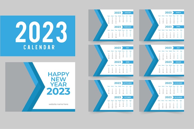 Desk Calendar 2023