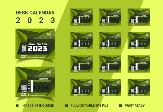 Desk Calendar Design