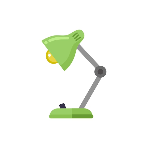 Desk lamp icon clipart avatar logotype isolated vector illustration