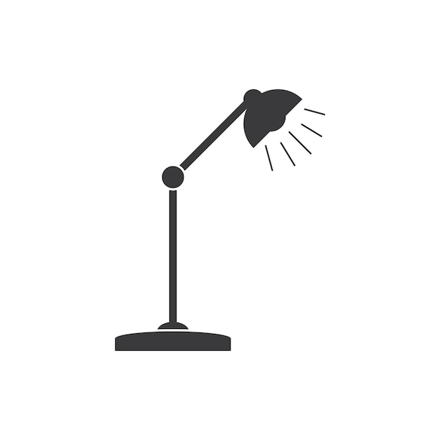 Desk lamp icon