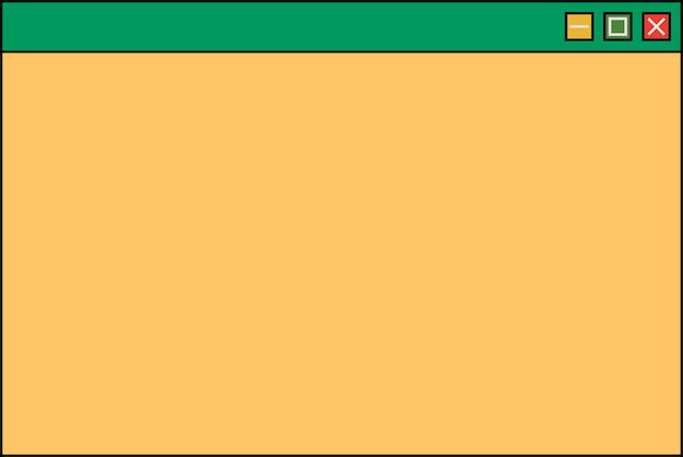 desktop browser and dialog window templates computer user interface elements