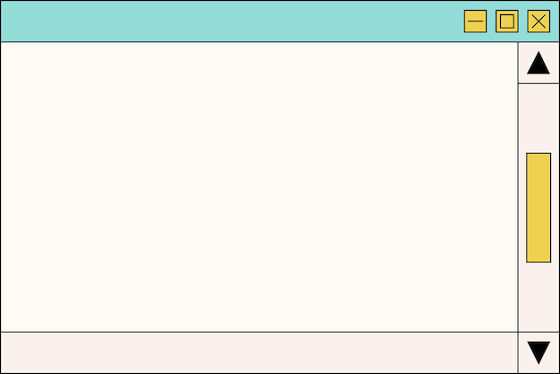 desktop browser and dialog window templates computer user interface elements