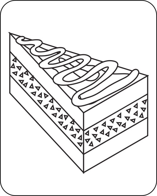 Dessert Kleurplaten voor kinderen