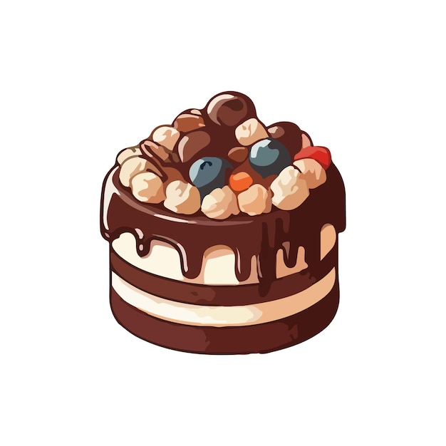 Desserts sweet cake food ai generated image