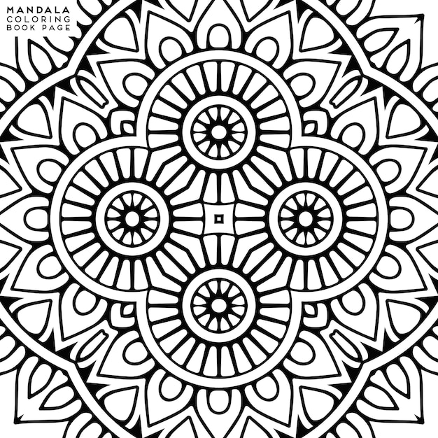 Detailed decorative mandala illustration