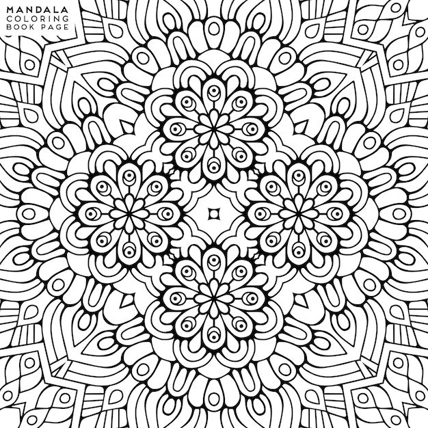 Detailed decorative mandala illustration