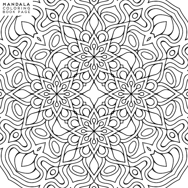 Detailed decorative mandala illustration