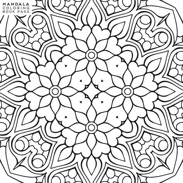 Detailed decorative mandala illustration