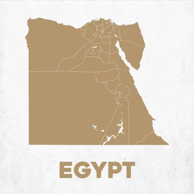 Detailed Egypt Map