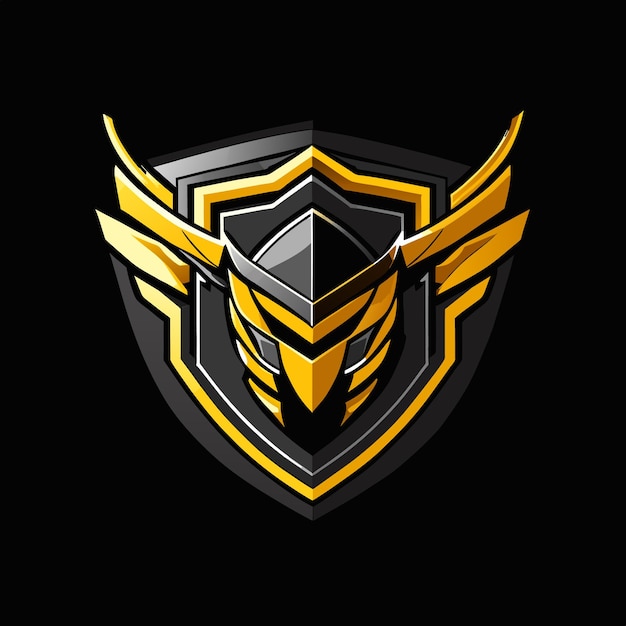 Detailed esports gaming mascot logo