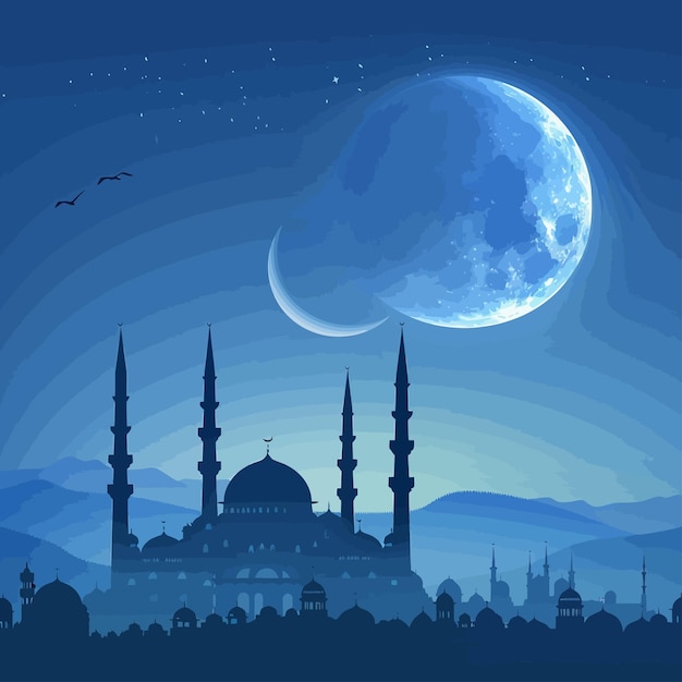 detailed_illustration_of_a_blue_religious_background