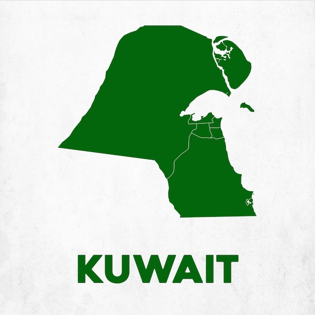 Detailed Kuwait Map