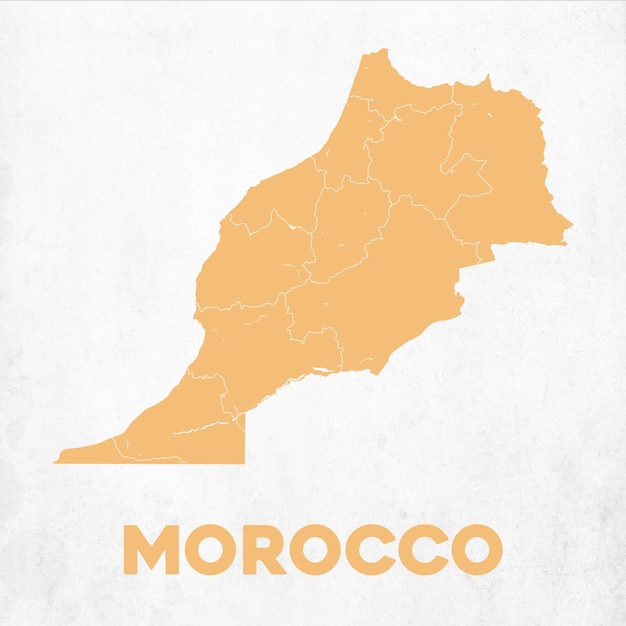 Detailed Morocco Map