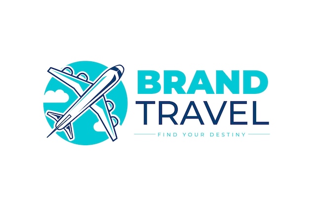 Detailed travel logo design